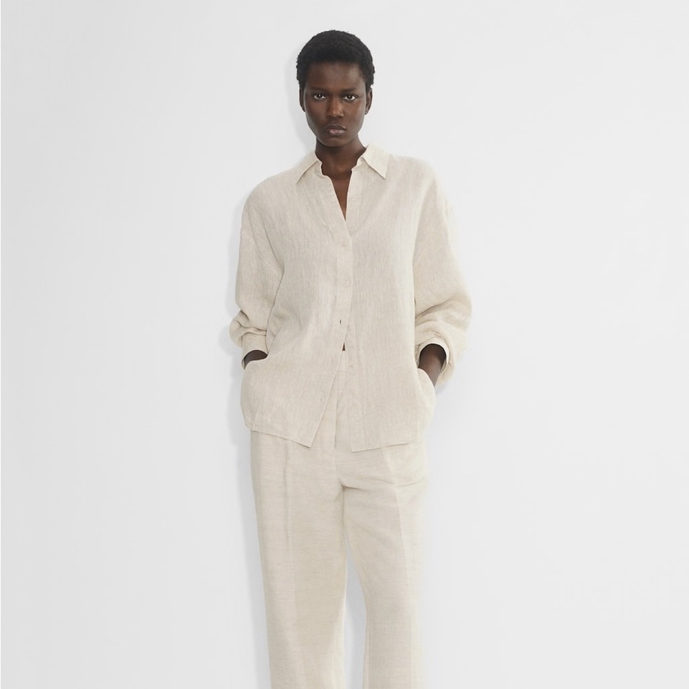 Aritzia Archive Linen Shirt